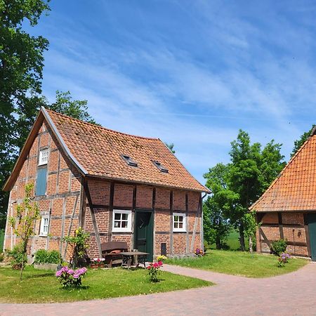 Altes Backhaus Bauernhof Vogel Apartman Rohrsen Kültér fotó