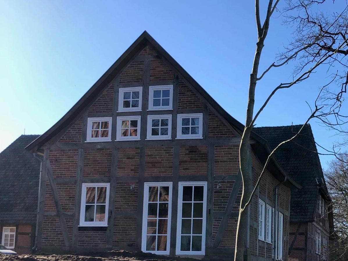 Altes Backhaus Bauernhof Vogel Apartman Rohrsen Kültér fotó
