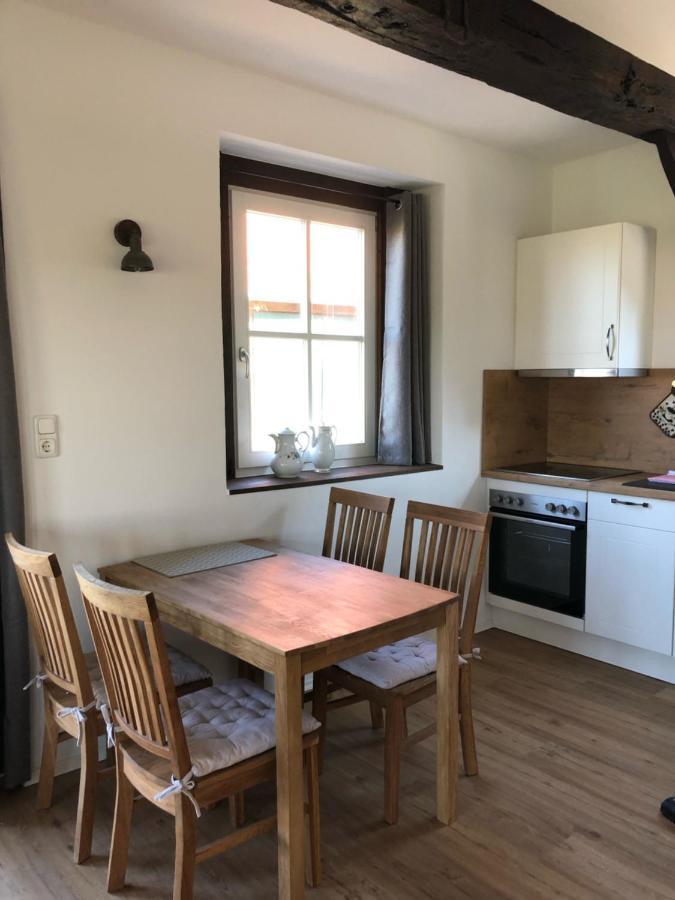 Altes Backhaus Bauernhof Vogel Apartman Rohrsen Kültér fotó