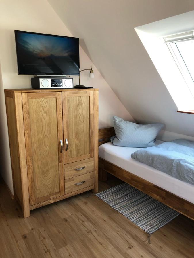 Altes Backhaus Bauernhof Vogel Apartman Rohrsen Kültér fotó