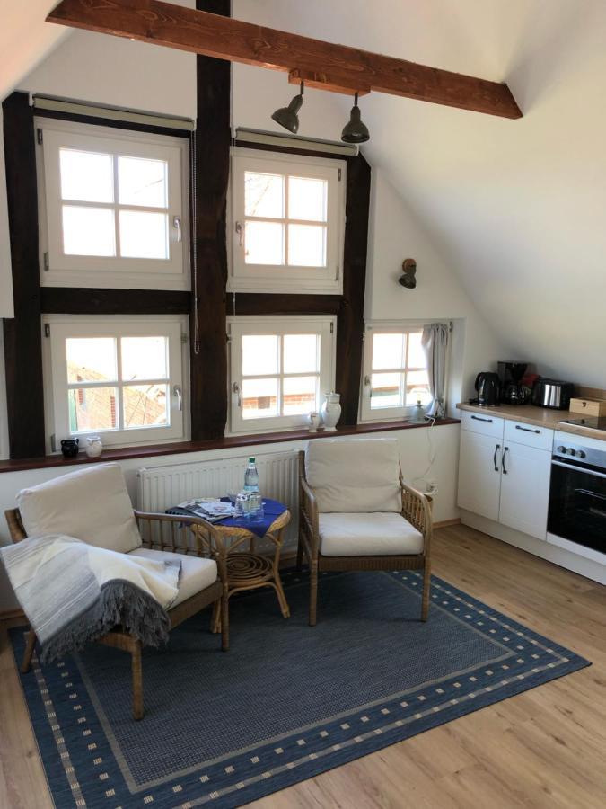 Altes Backhaus Bauernhof Vogel Apartman Rohrsen Kültér fotó
