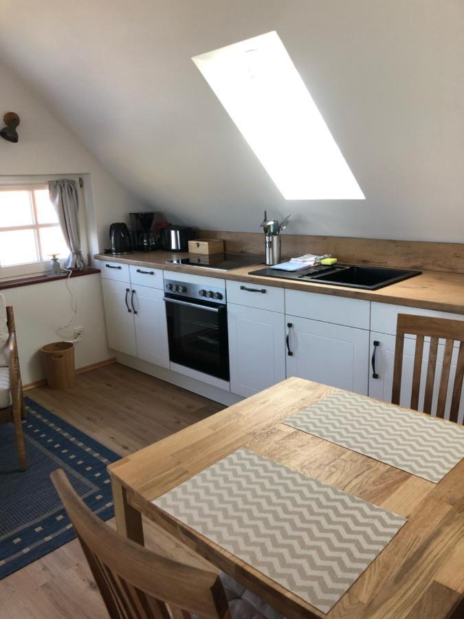 Altes Backhaus Bauernhof Vogel Apartman Rohrsen Kültér fotó
