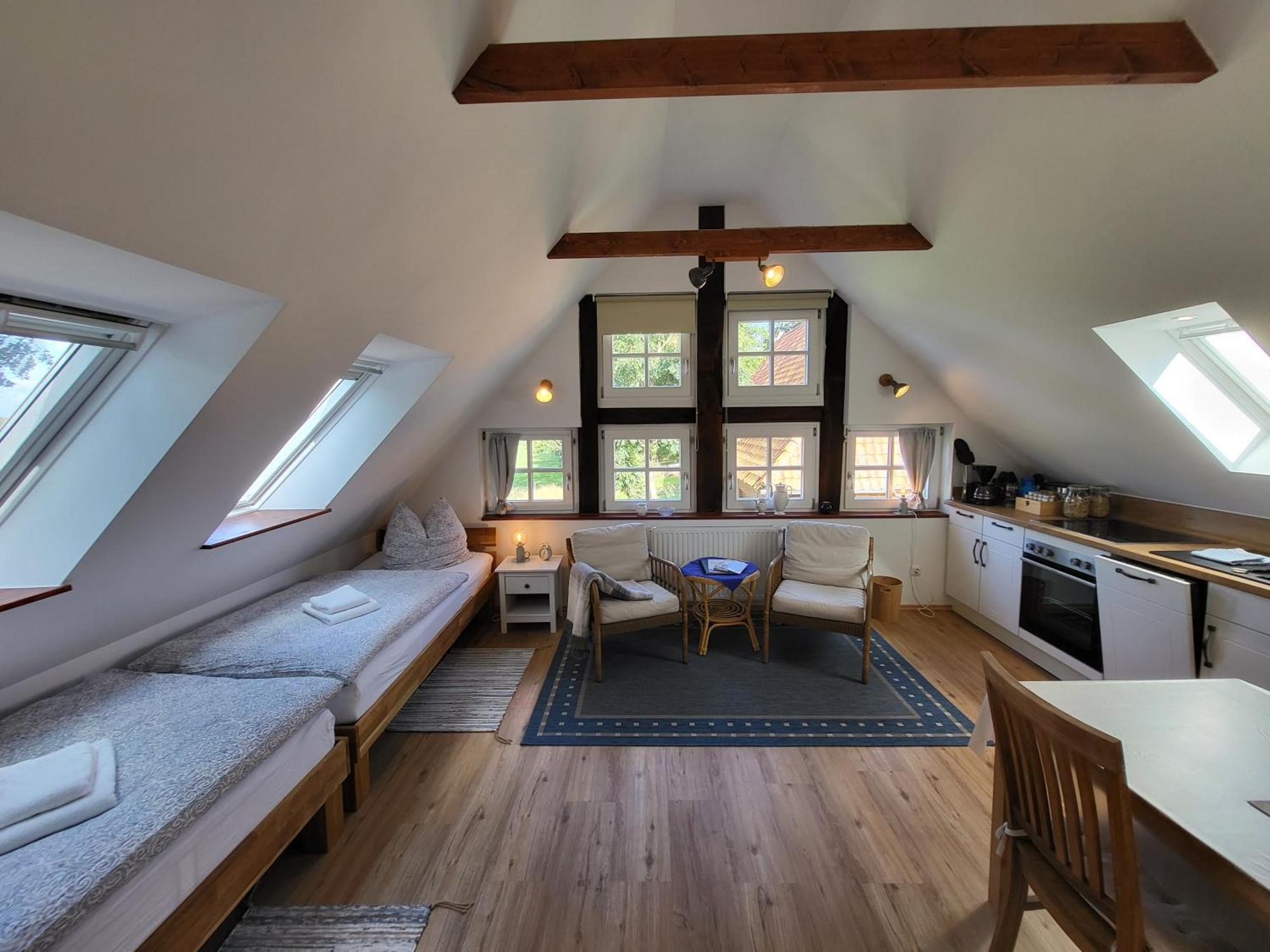 Altes Backhaus Bauernhof Vogel Apartman Rohrsen Kültér fotó